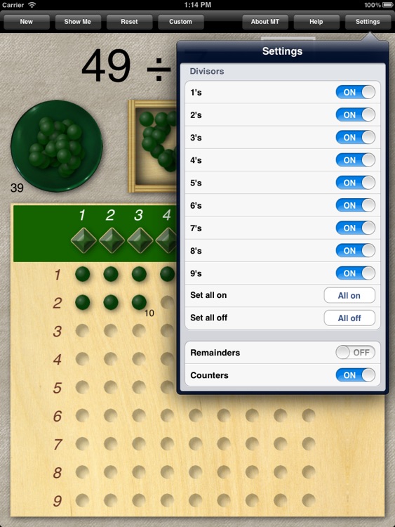 Montessori Division Board