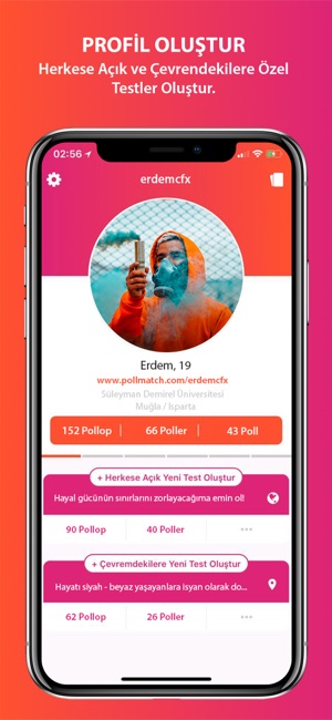 PollMatch - Eşleş ve Mesajlaş!(圖2)-速報App