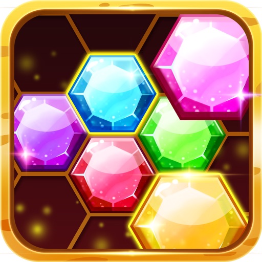 1001 Hexagon Block iOS App