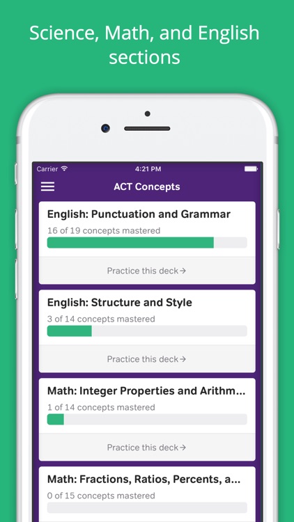 ACT Practice Flashcards