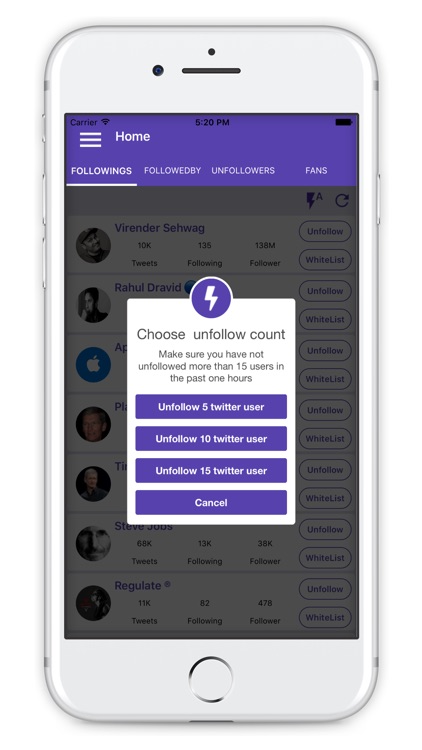Mass  Unfollowers screenshot-3