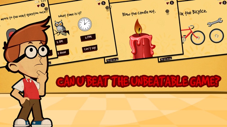 The Unbeatable Game - IQ screenshot-0