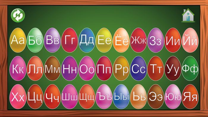 Russian ABC Alphabets Letters