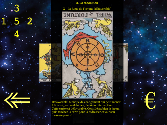 Screenshot #5 pour Tarot Classique Lite