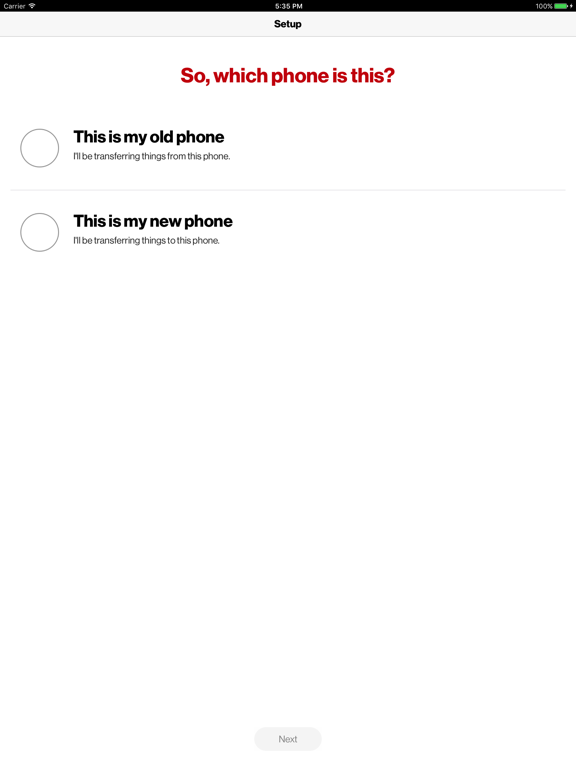 Screenshots of Content Transf for iPad
