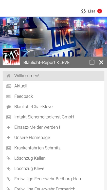 Blaulicht-Report KLEVE