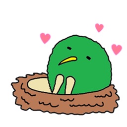 Green Kiwi Sticker