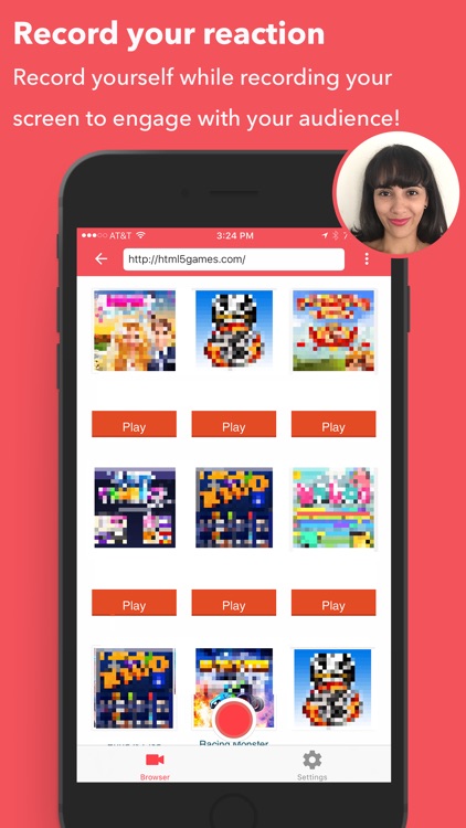 Web Browser & Screen Recorder