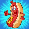 Icon Jumping Hotdog