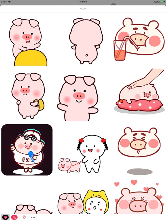 【图】Goofy Pig Animated Stickers(截图3)