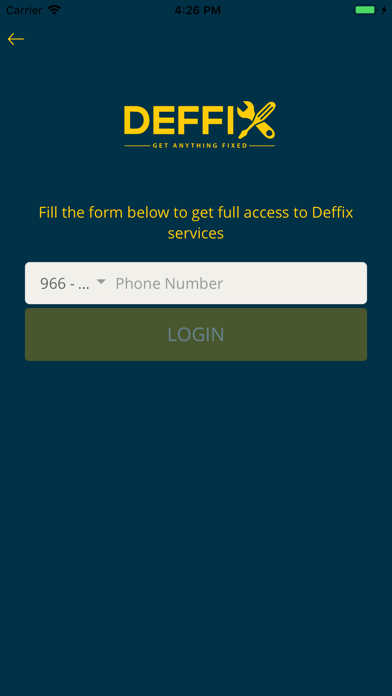 Deffix customer screenshot 4