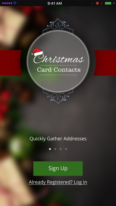 Christmas Card Contacts screenshot 3