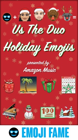 Us The Duo Holiday Emojis