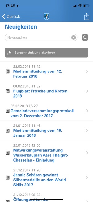 Gemeinde Gerzensee(圖3)-速報App