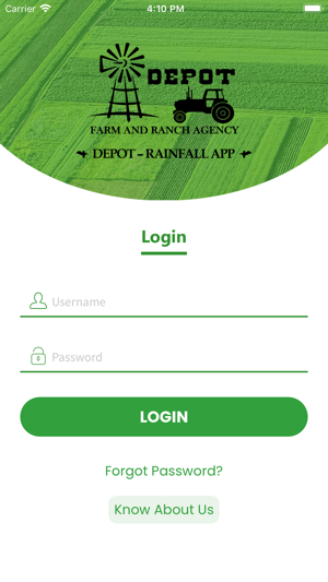 Depot - Rainfall App