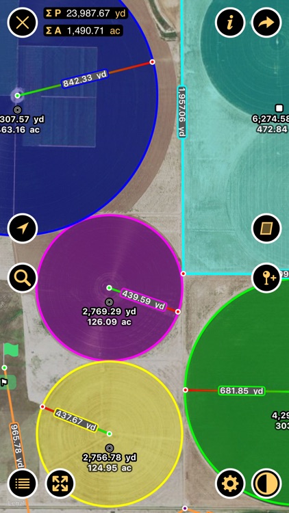 Planimeter - Measure Land Area & Distance on a Map screenshot-4