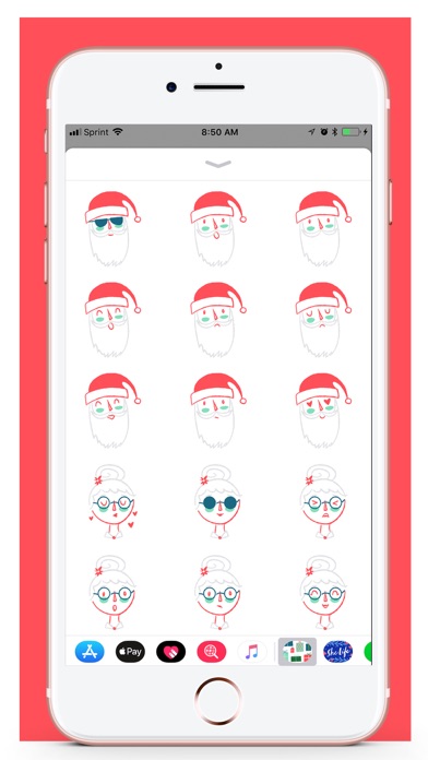 Her Holiday Stickers screenshot 2