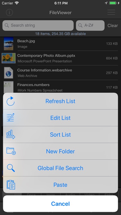 FileViewer USB for iPhone