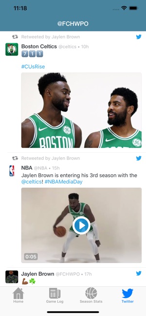 Game Tracker for Jaylen Brown(圖4)-速報App