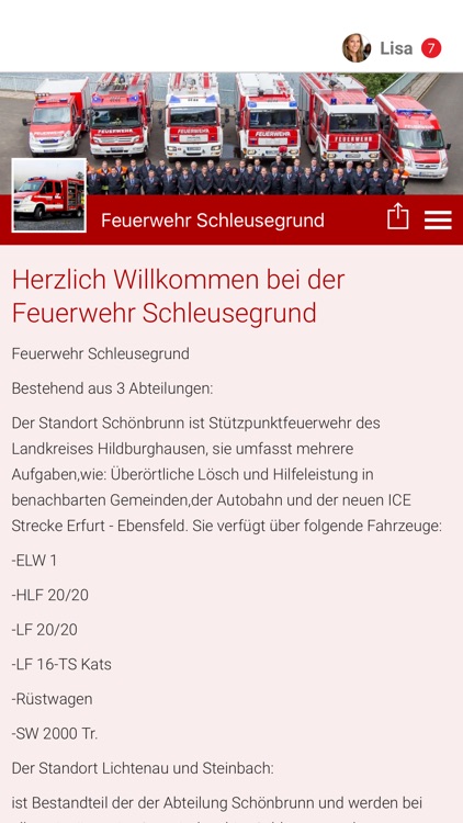 Feuerwehr Schleusegrund