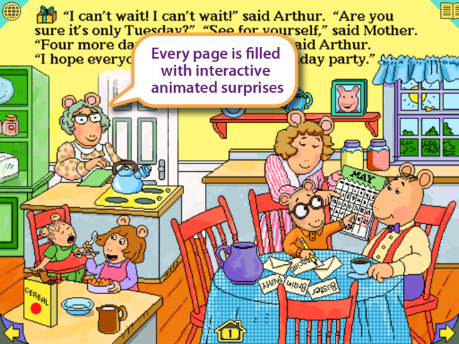 ‎Arthur's Birthday Screenshot
