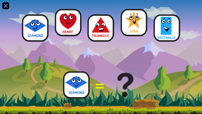 形状匹配益智游戏