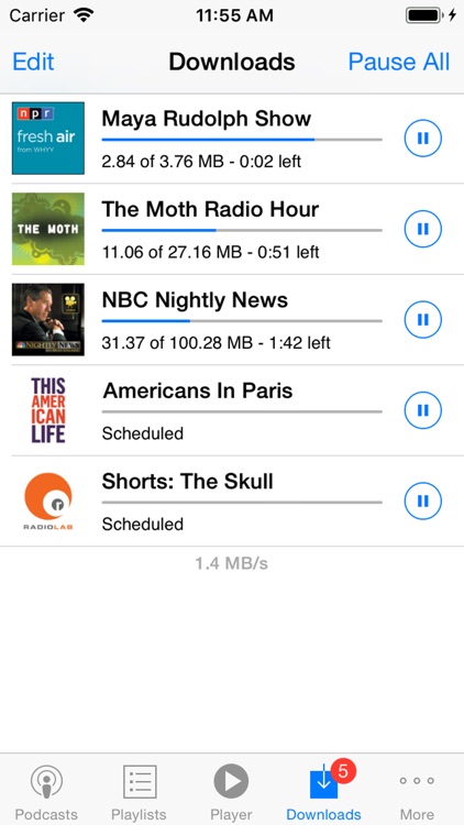 PodCruncher Podcast App screenshot-3
