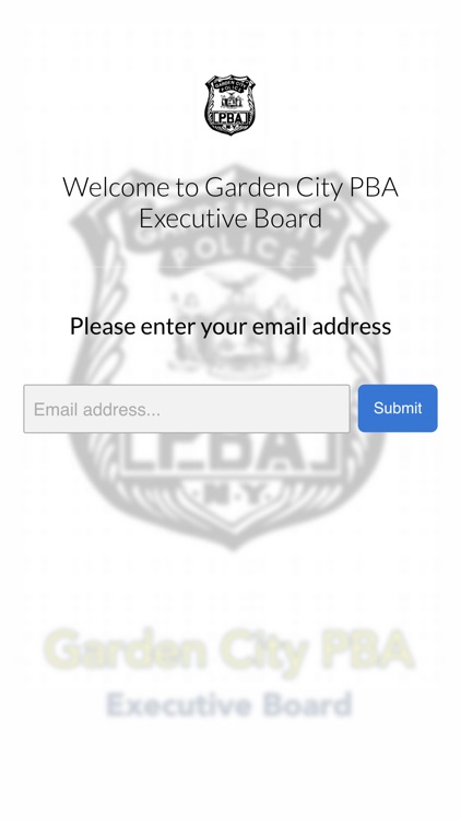 Garden City PBA Executive Board