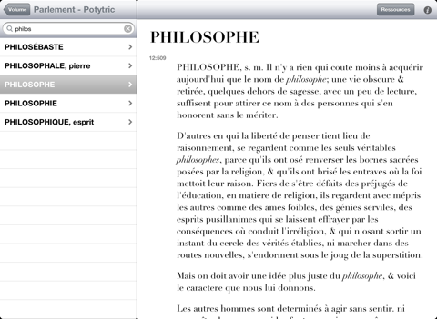 Encyclopédie screenshot 2