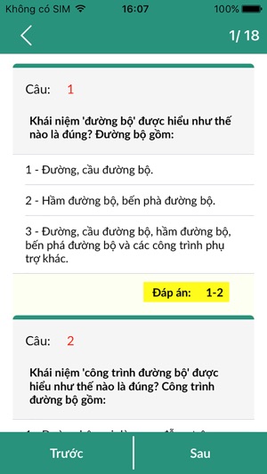 Thi thử bằng lái xe 100% đỗ(圖5)-速報App