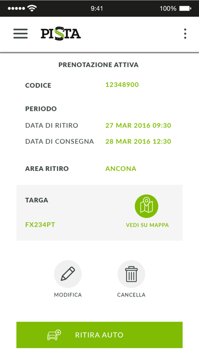 PISTA Car Sharing screenshot 4