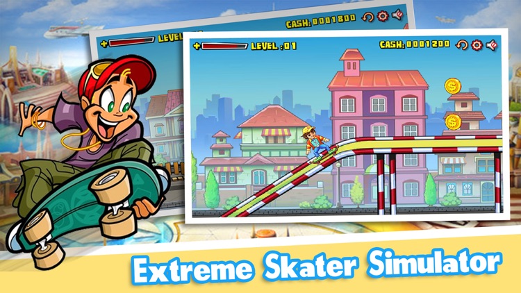 Street Extreme Skater Simulator screenshot-4