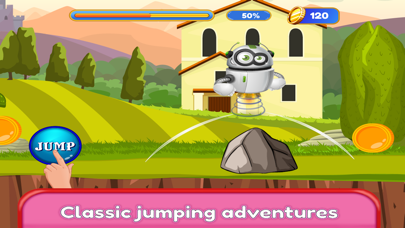 Kids Robot Game - Build & Jump screenshot 2