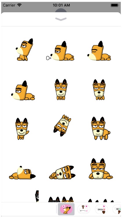 TF-Dog Animation 8 Stickers