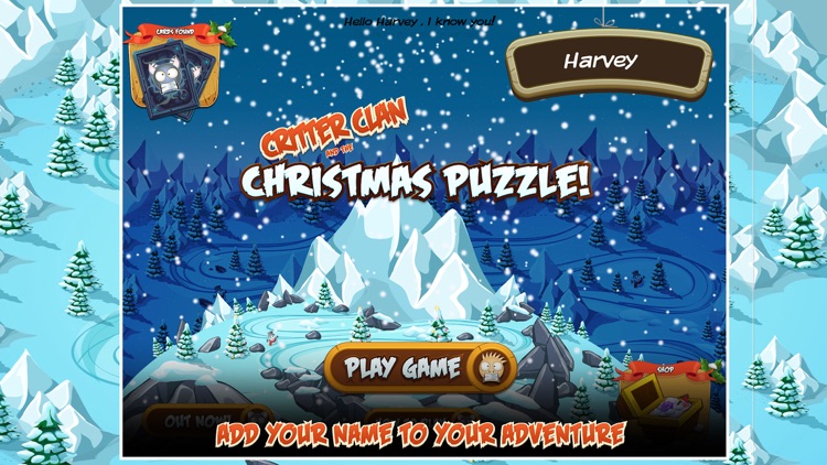 Critter Clan Christmas Puzzle