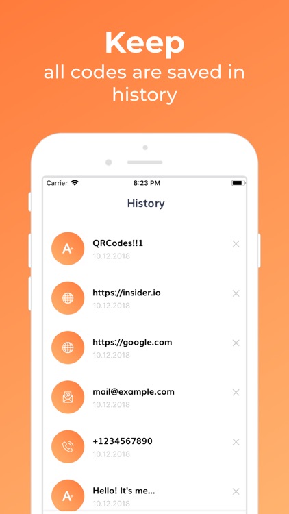 QR Code Reader + Generator screenshot-4