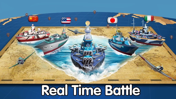 Battleship Clash 3D：Naval Warfare —Warship Battle