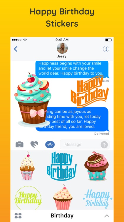 Best Happy Birthday Stickers