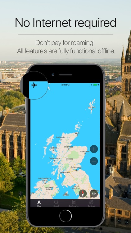 Scotland Offline Navigation