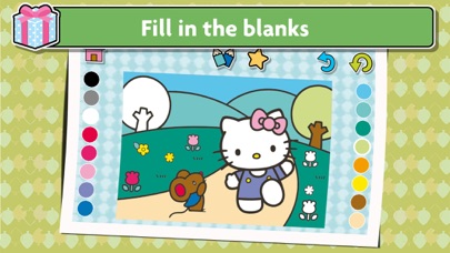 Kids Coloring with Hello Kitty screenshot 2