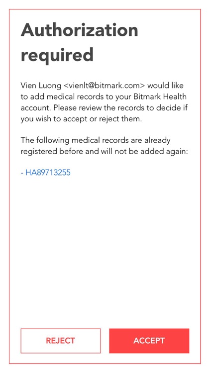 Bitmark Health screenshot-4