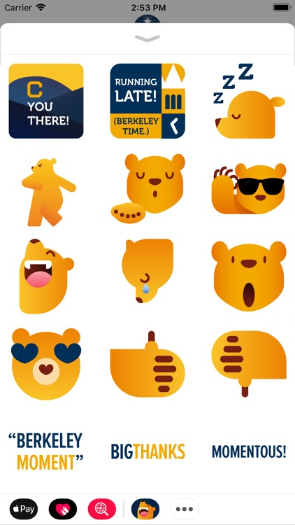 Cal Bears Stickers screenshot-3