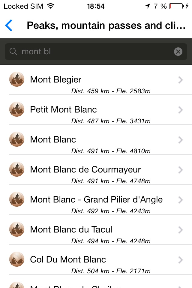 Alpes sommets screenshot 4