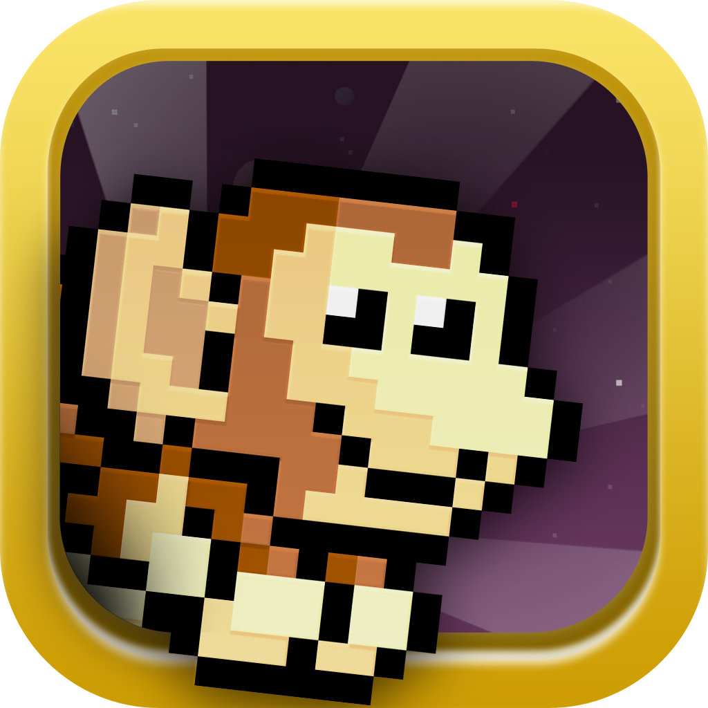 Get Cosmy Chimp - The flappy story of a monkey bird for iOS, iPhone, iPad Aso Report