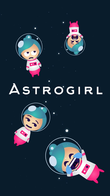 Astrogirl - Astronaut Emoji