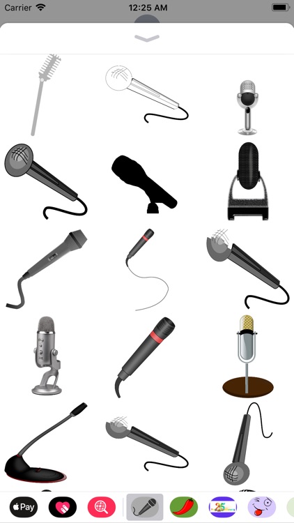 Microphone Stickers