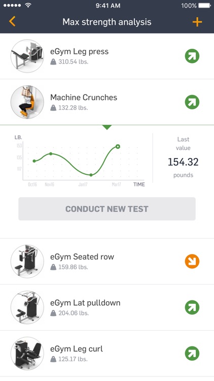 eGym Fitness App screenshot-3