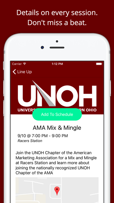How to cancel & delete UNOH Events from iphone & ipad 4