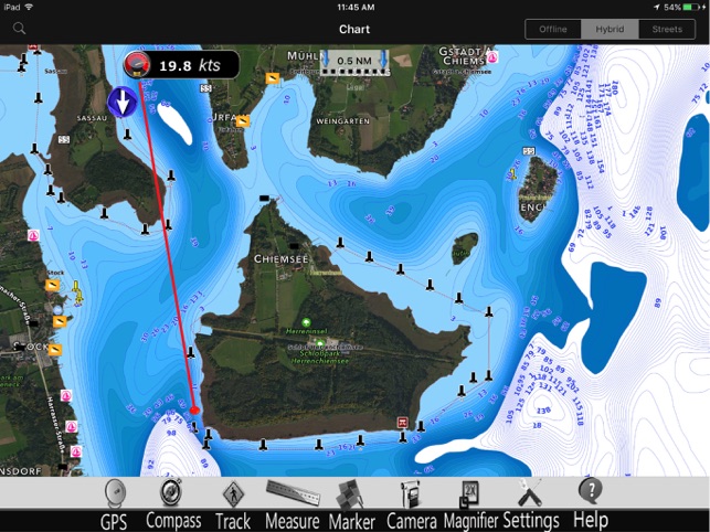 Bavaria Lakes GPS Charts Pro(圖1)-速報App