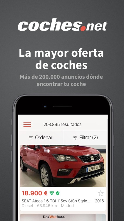 Coches.net - Buy & Sell Cars screenshot-0